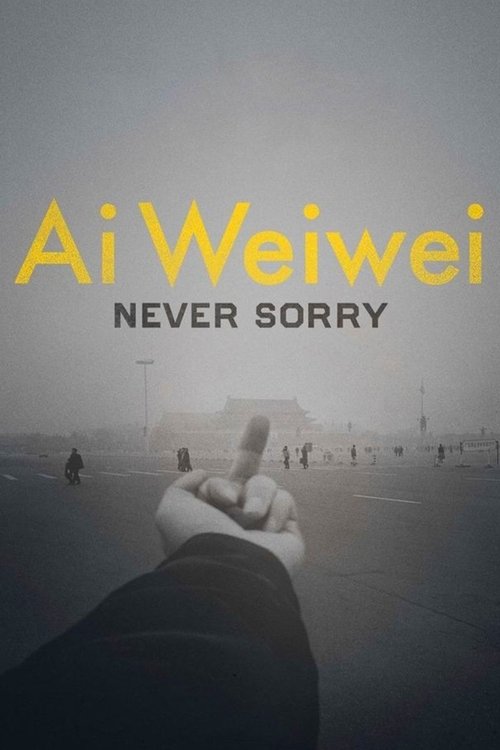 Plakat for Ai Weiwei: Never Sorry