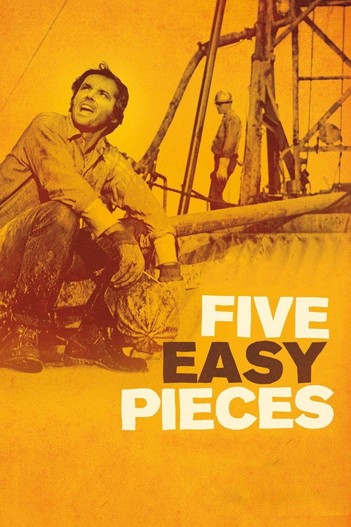 Plakat for Five Easy Pieces