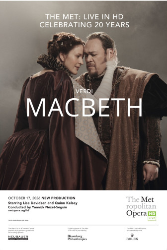 Plakat for The Met Opera: MACBETH (Verdi)