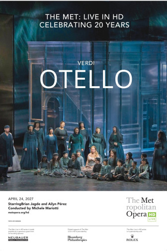 Plakat for The Met Opera: OTELLO (Verdi)