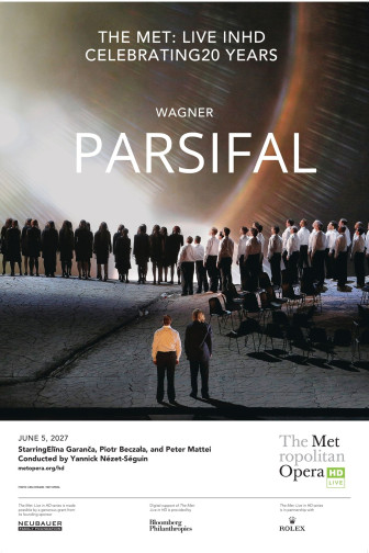 Plakat for The Met Opera: PARSIFAL (Wagner)