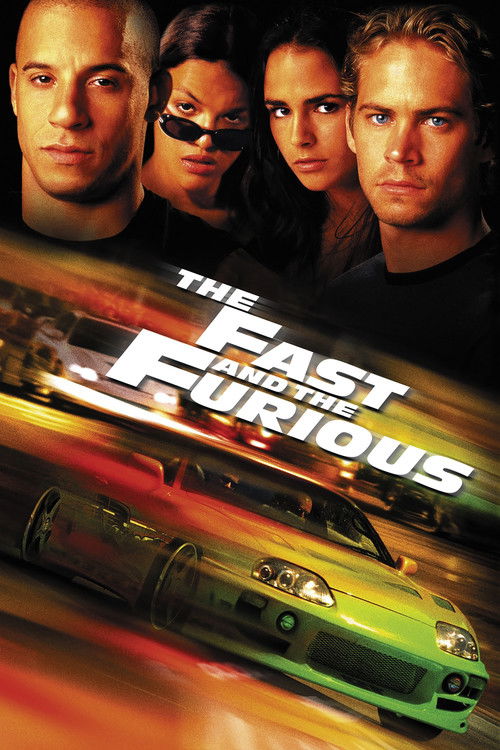 Plakat for The Fast and The Furious