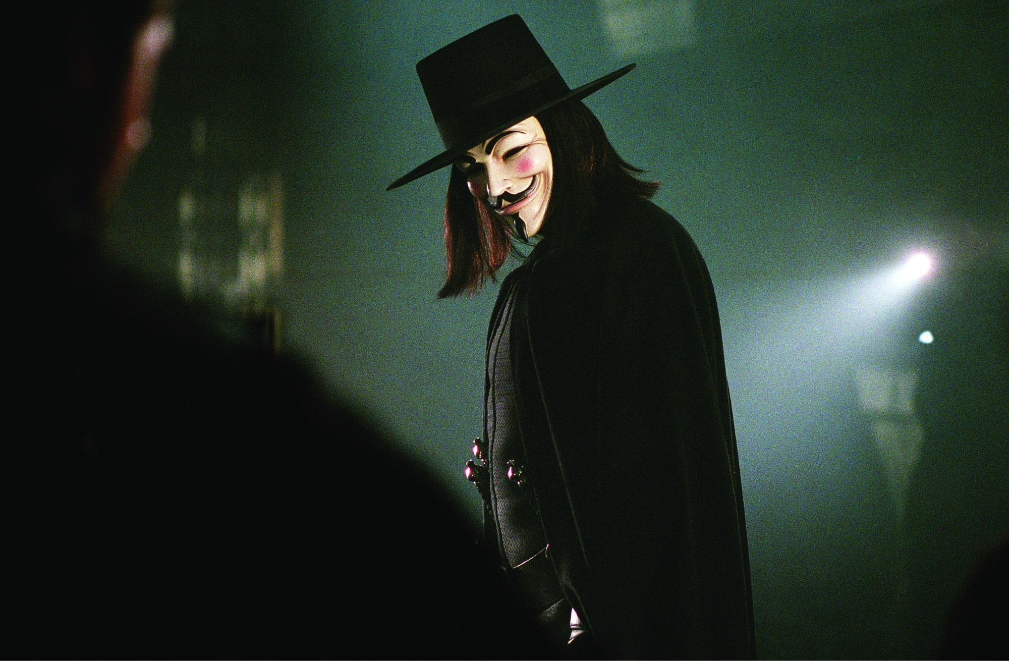 Stillbilde fra V for Vendetta